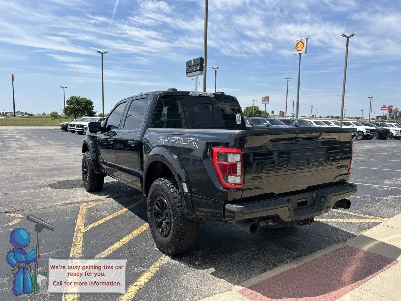 Used 2023 Black Metallic Ford Raptor image 3