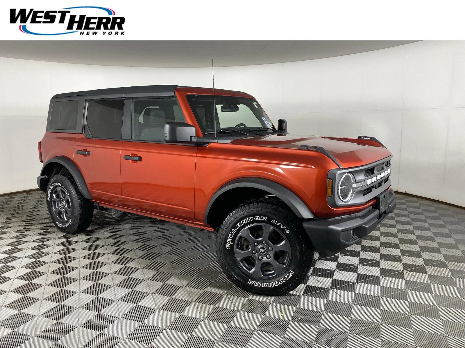 Used 2024 Hot Pepper Red Metallic Tinted Clearcoat Ford Big Bend image 1