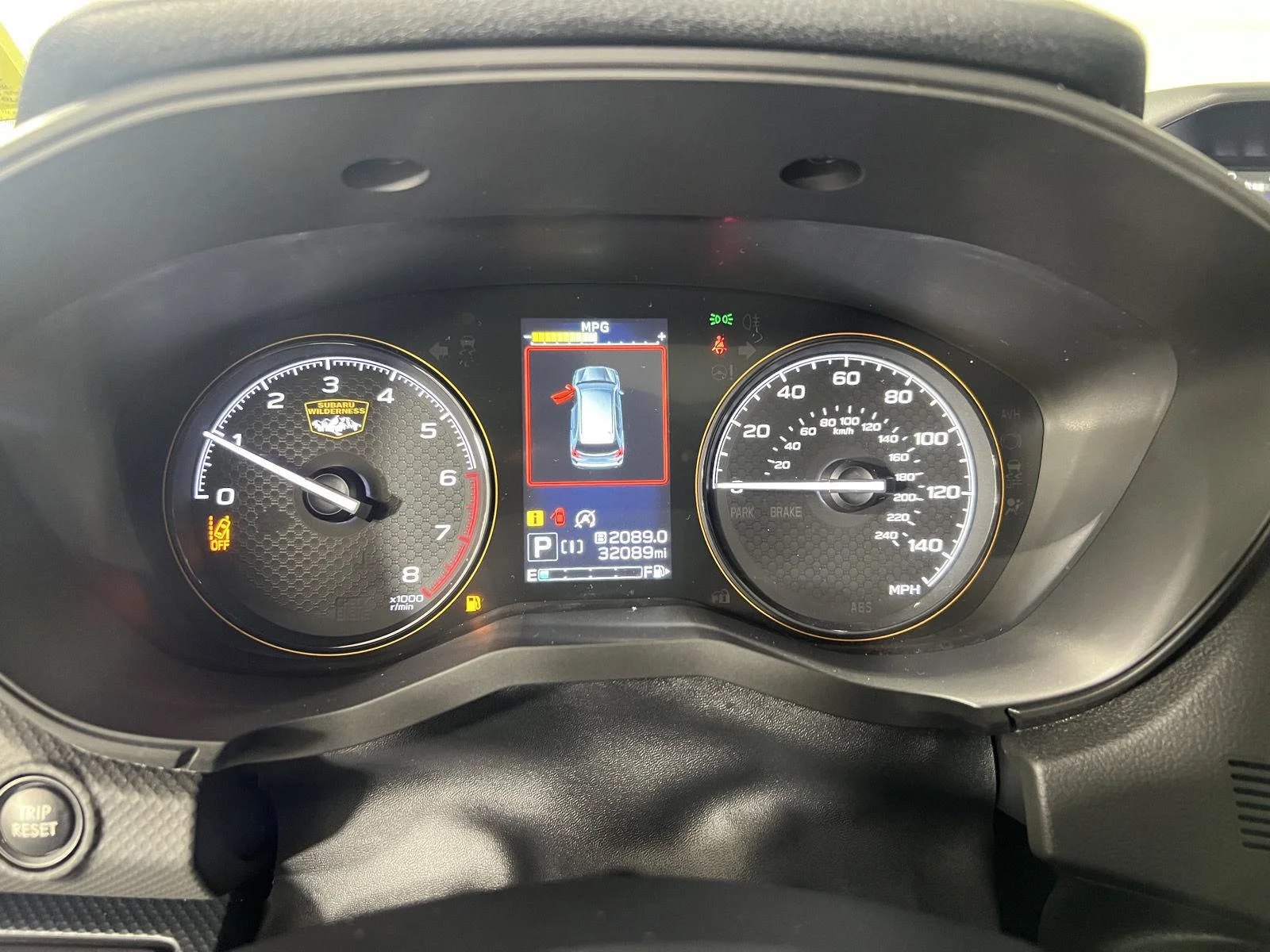 Used 2024 Geyser Blue Subaru Wilderness image 16