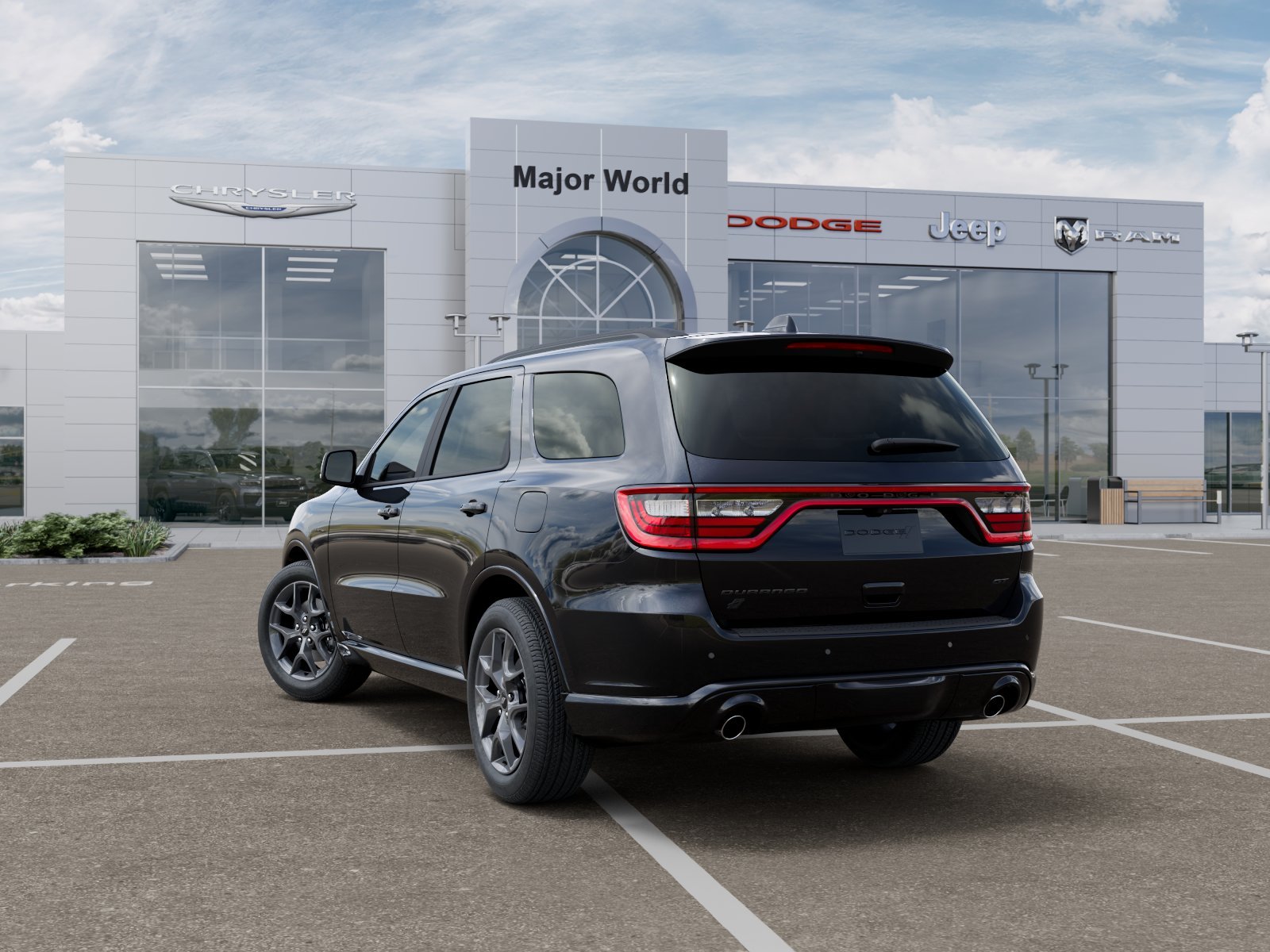New 2026 Diamond Black Clear-Coat Exterior Paint Dodge GT PLUS image 3