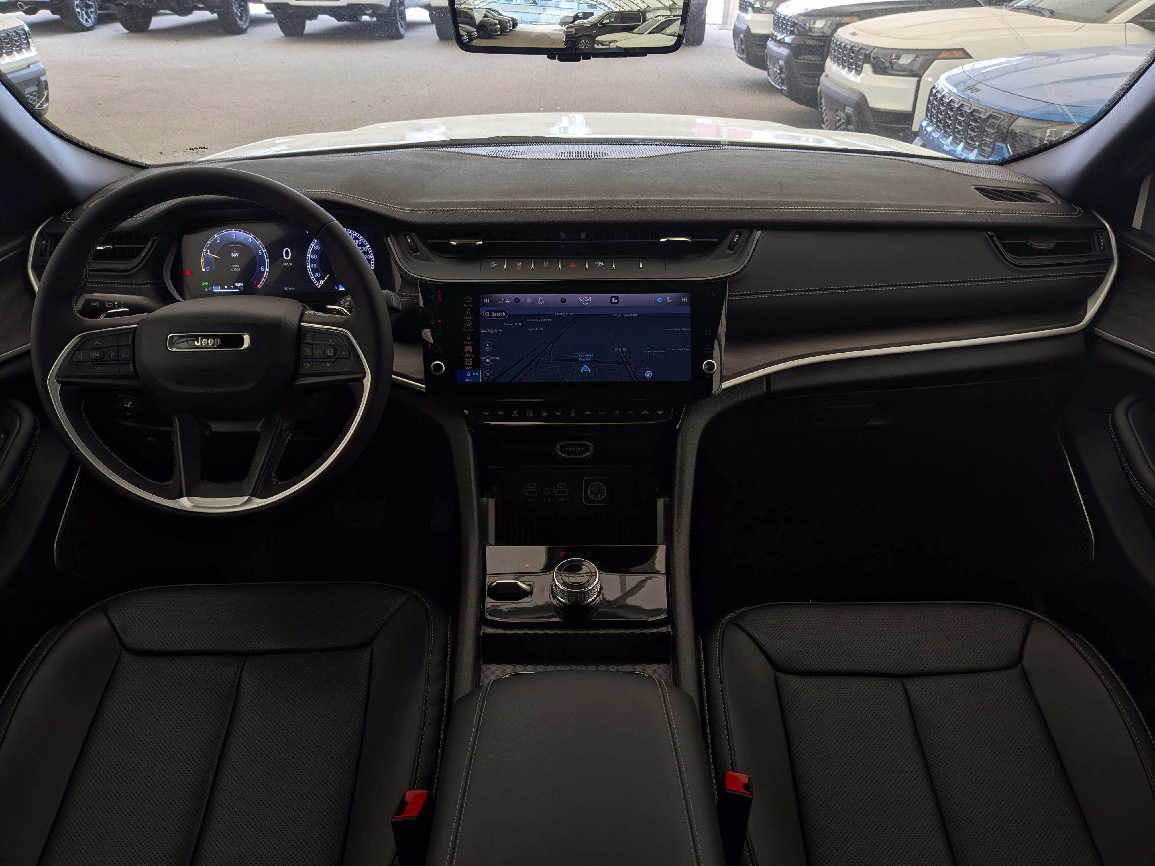 New 2026 White Jeep 85th Anniversary - - $12K Pref Pkg 2C7 - Pano Sunroof - 2nd Row Heated Seats - Leatherette & More! image 24