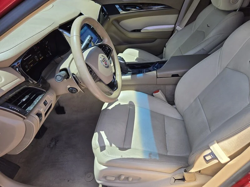Used 2014 Red Obsession Tintcoat Cadillac Luxury RWD image 7