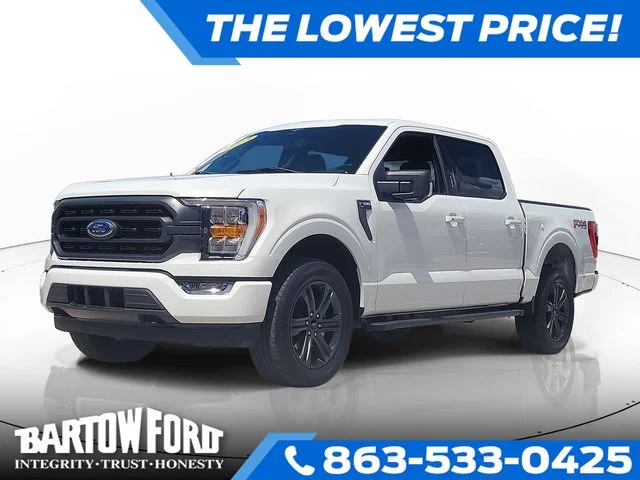 Used 2023 White Ford XLT image 1
