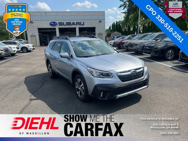 Used 2021 Silver Subaru Limited image 1