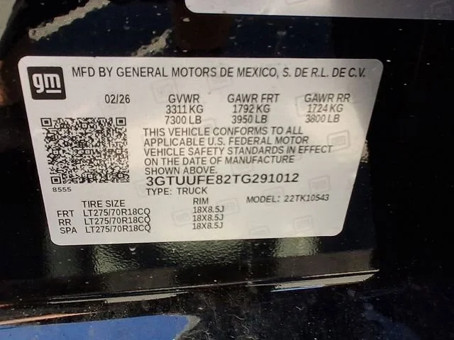 New 2026 Onyx Black GMC AT4X image 24