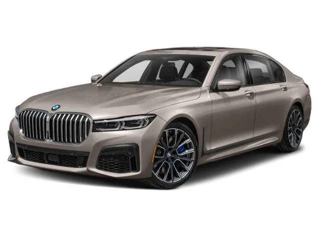 Used 2022 Cashmere Silver Metallic BMW 750i xDrive image 1