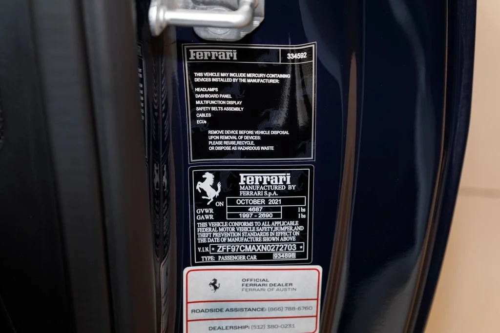 Used 2022 Blu Pozzi Ferrari  image 30