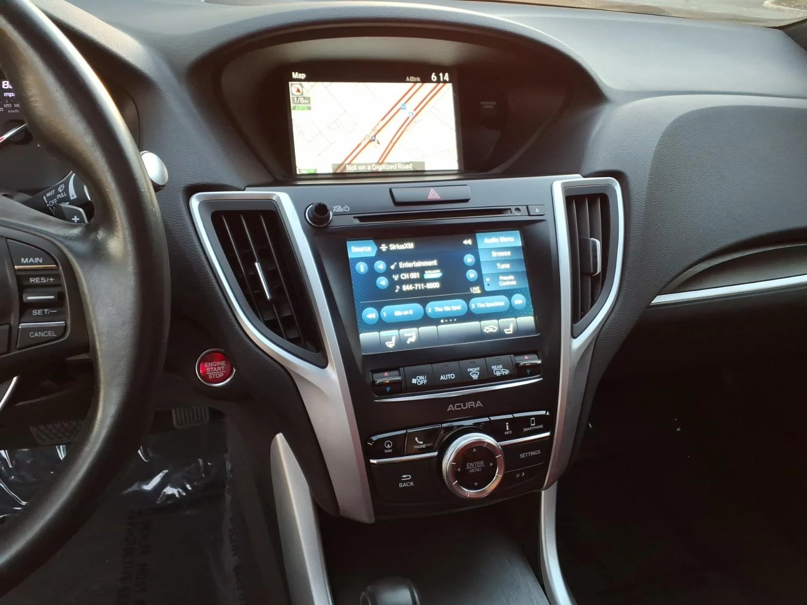 Used 2019 Platinum White Pearl Acura A-Spec Red image 9