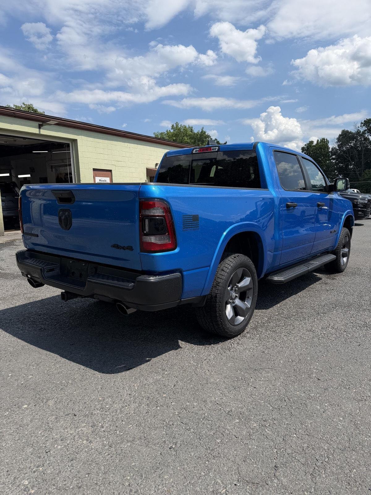 Used 2023 Hydro Blue Pearlcoat Ram Big Horn image 5