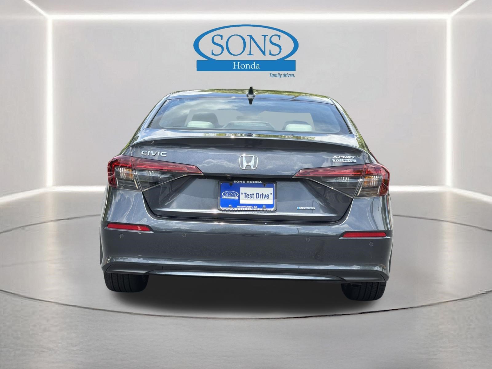 Certified Used 2025 Meteorite Gray Metallic Honda 4D HYBRID SPORT TOURING image 57