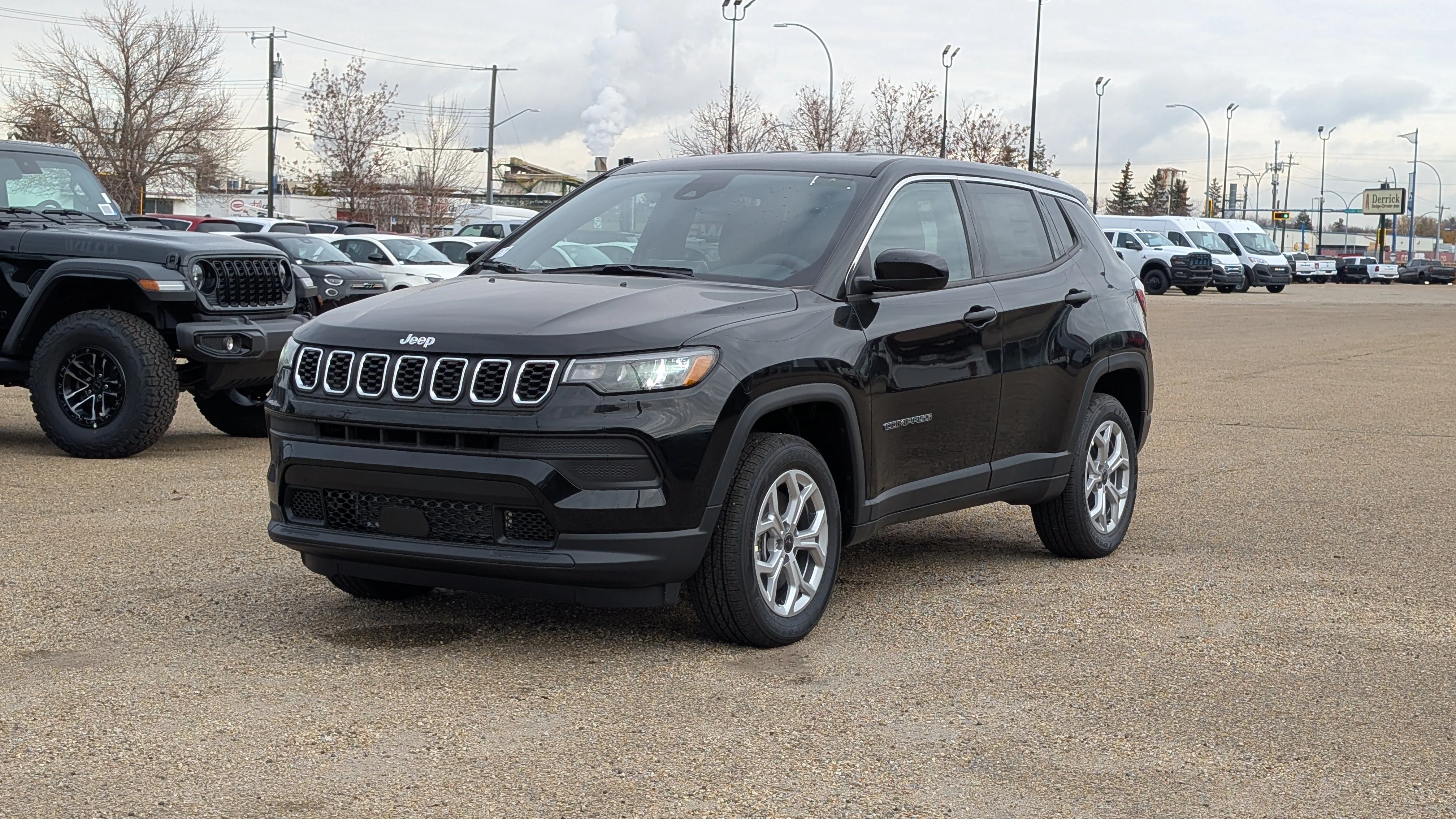 New 2026 Diamond Black Crystal Pearl Jeep Sport image 2