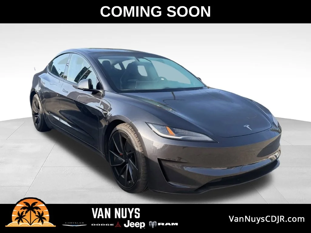 Used 2024 Black Tesla Performance image 1
