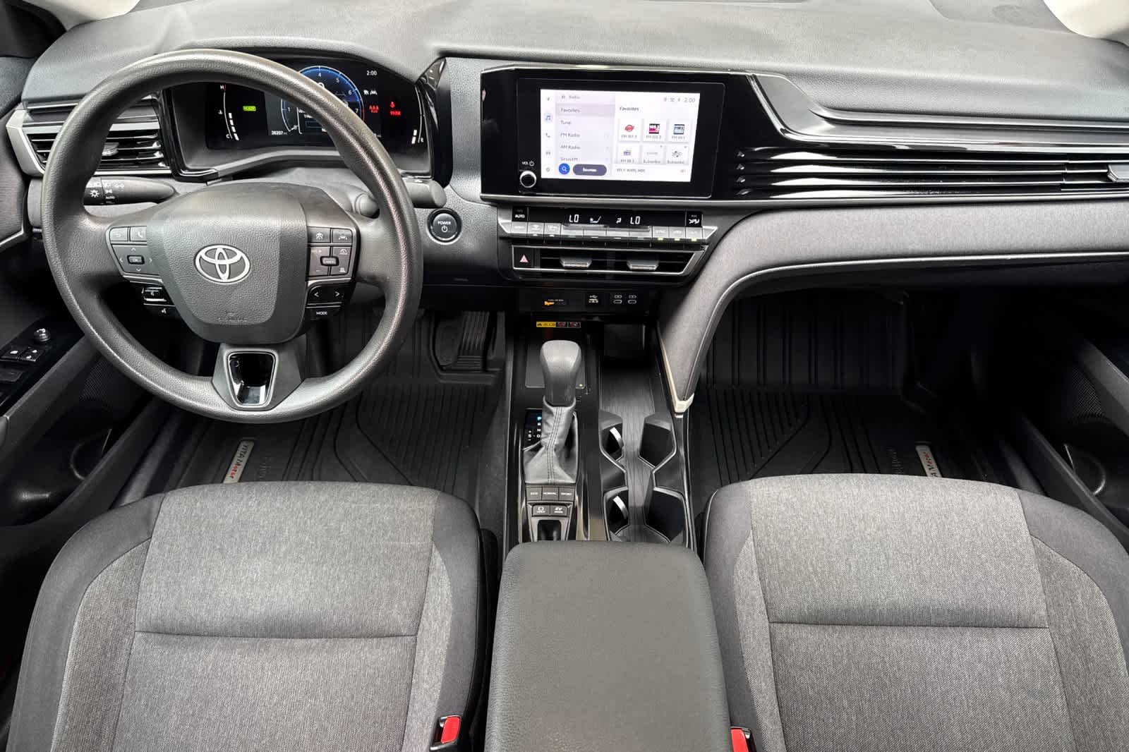 Used 2025 Midnight Black Metallic Toyota LE image 3