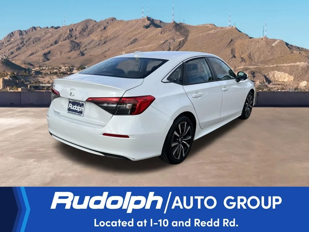 Certified Used 2023 Platinum White Pearl Honda 1.5T 4D EX BD image 5