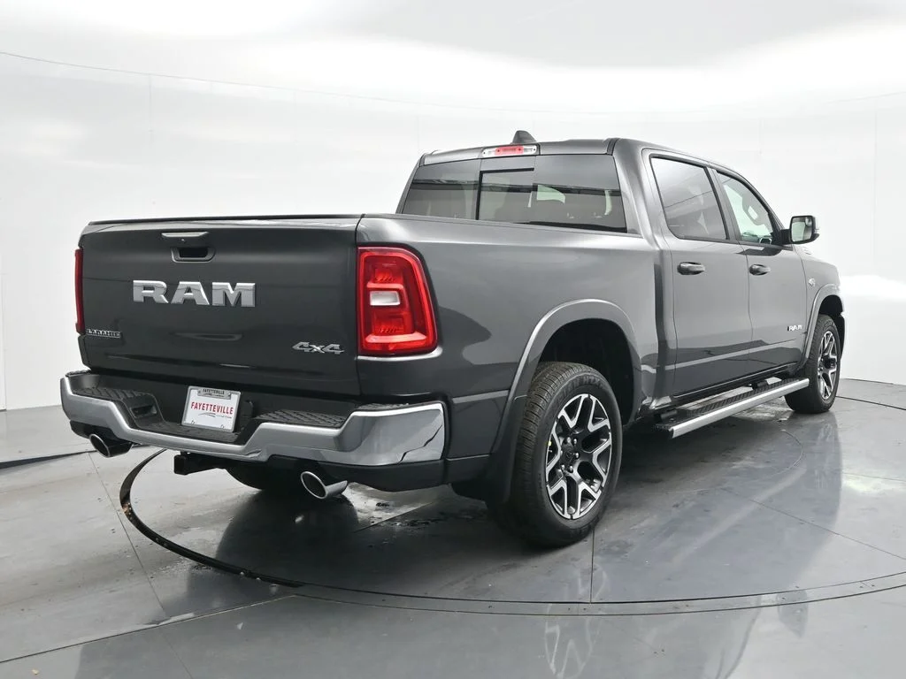 New 2026 Granite Crystal Metallic Clear-Coat Exterior Paint RAM Laramie image 7