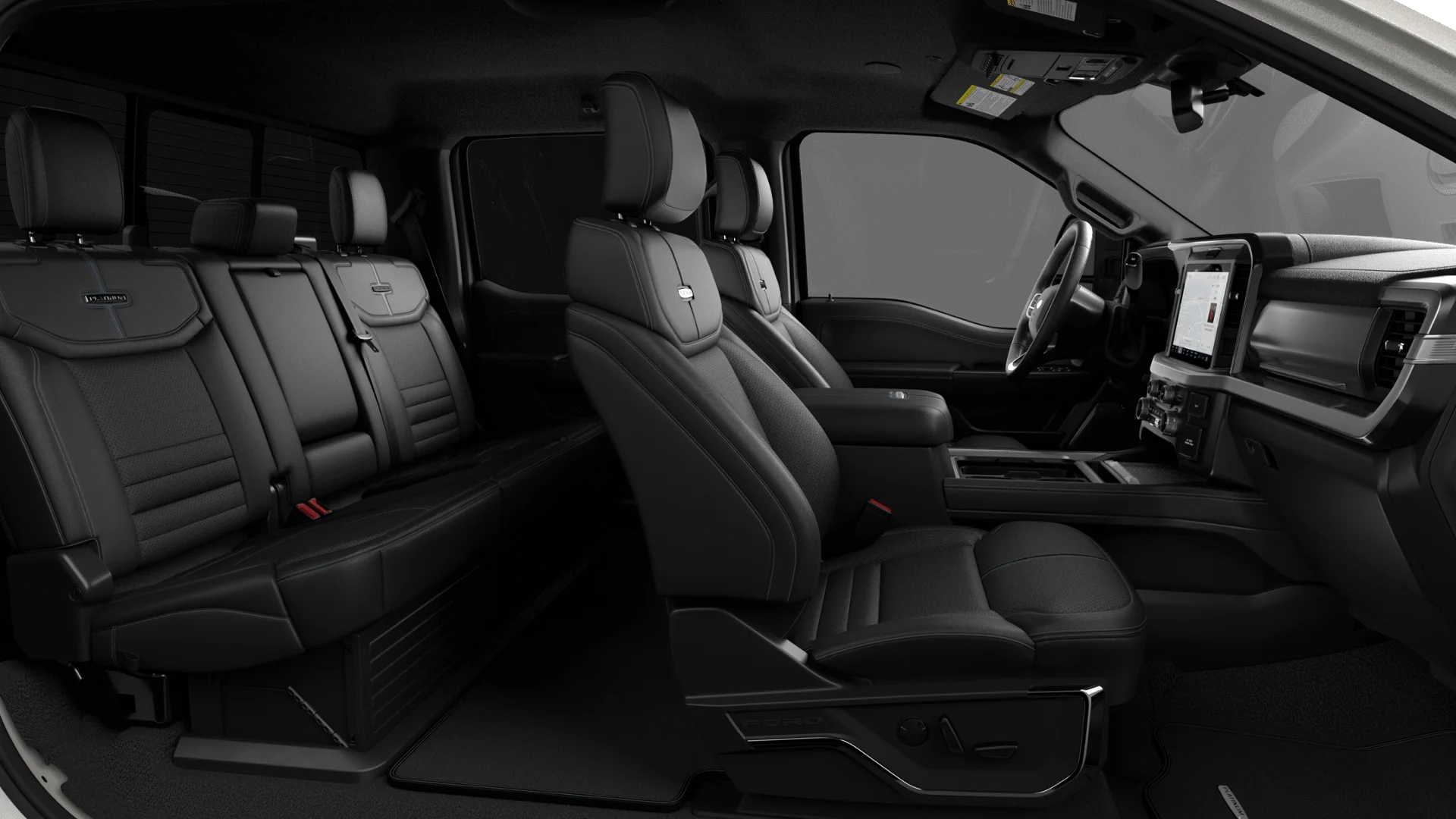 New 2027 Star White Metallic Tri-Coat Ford Platinum image 6