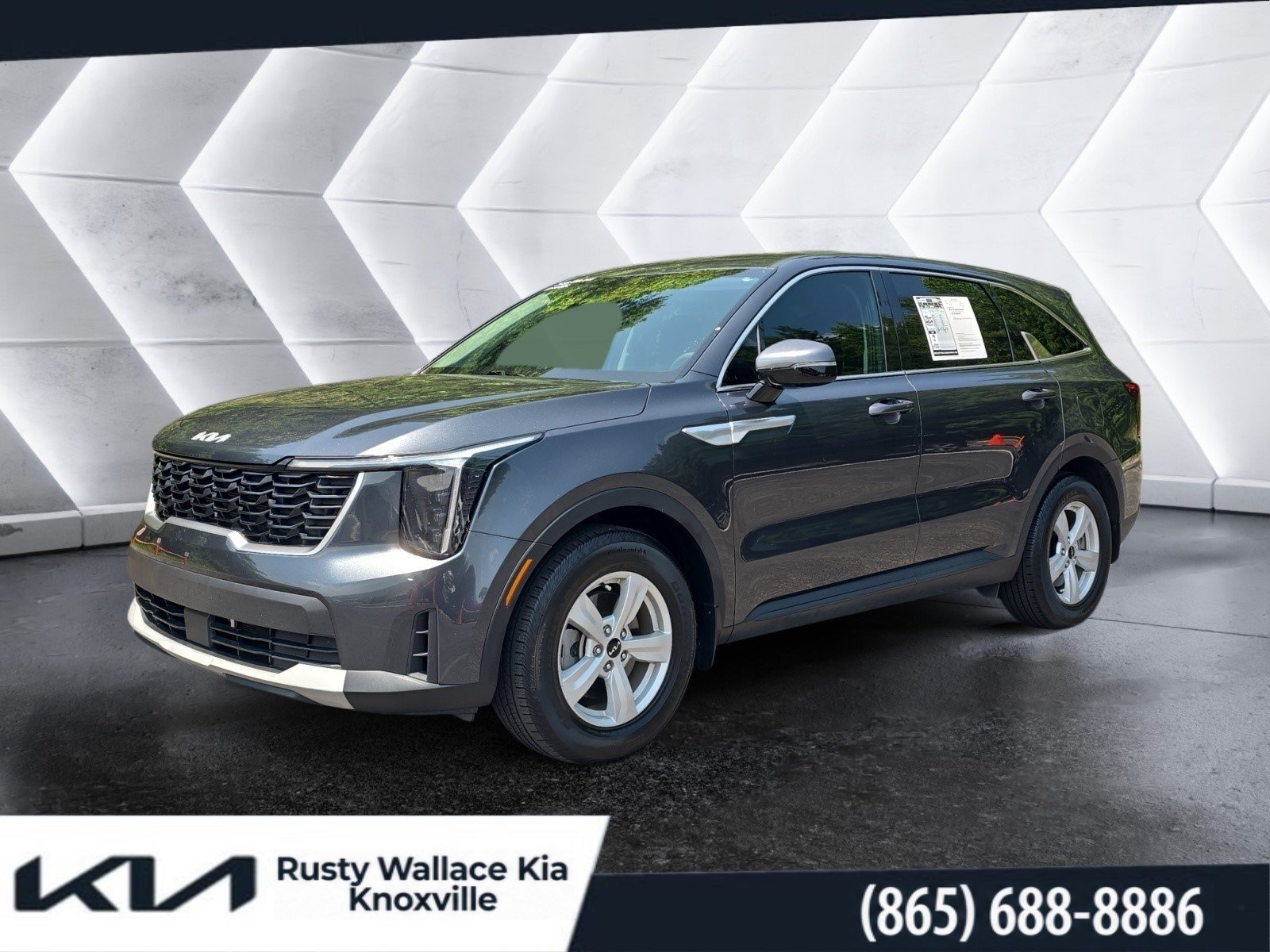Used 2024 Gray Kia LX image 1