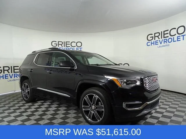 Used 2018 EBONY TWILIGHT METALLIC GMC Denali image 1