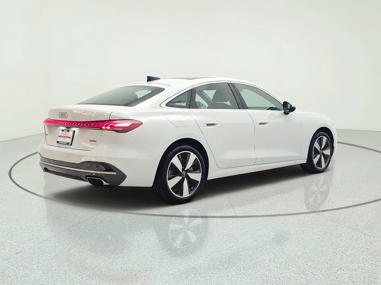 Used 2025 Glacier White Metallic Audi Premium Plus image 5