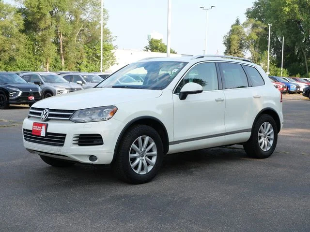 Used 2012 Volkswagen Touareg Sport with VIN WVGFF9BPXCD004072 for sale in White Bear Lake, MN