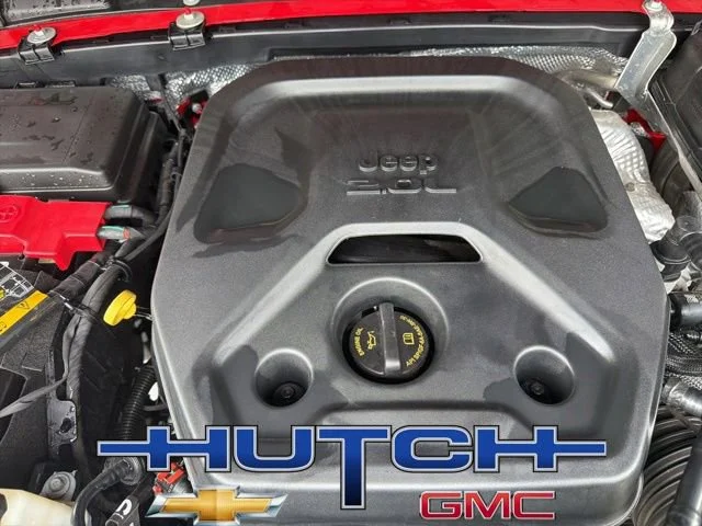 Used 2025 Red Jeep 4-Door Sahara 4x4 image 12