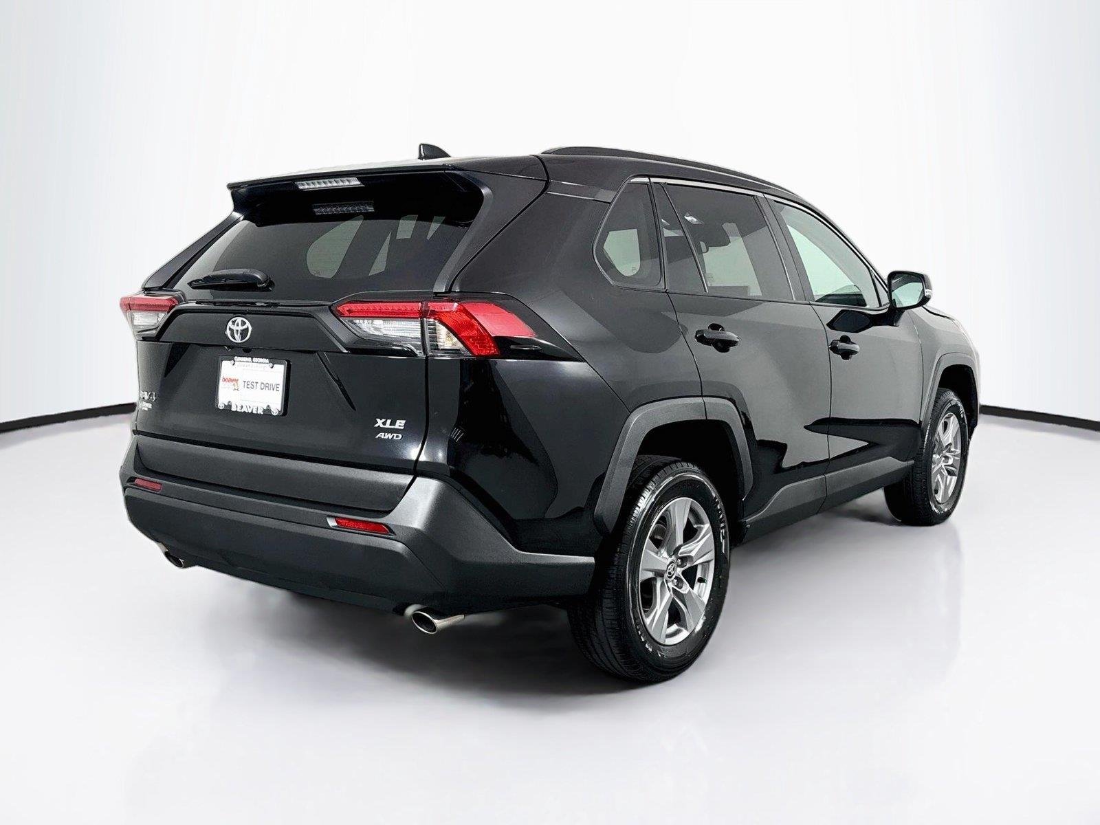 Certified Used 2024 Midnight Black Metallic Toyota XLE image 2