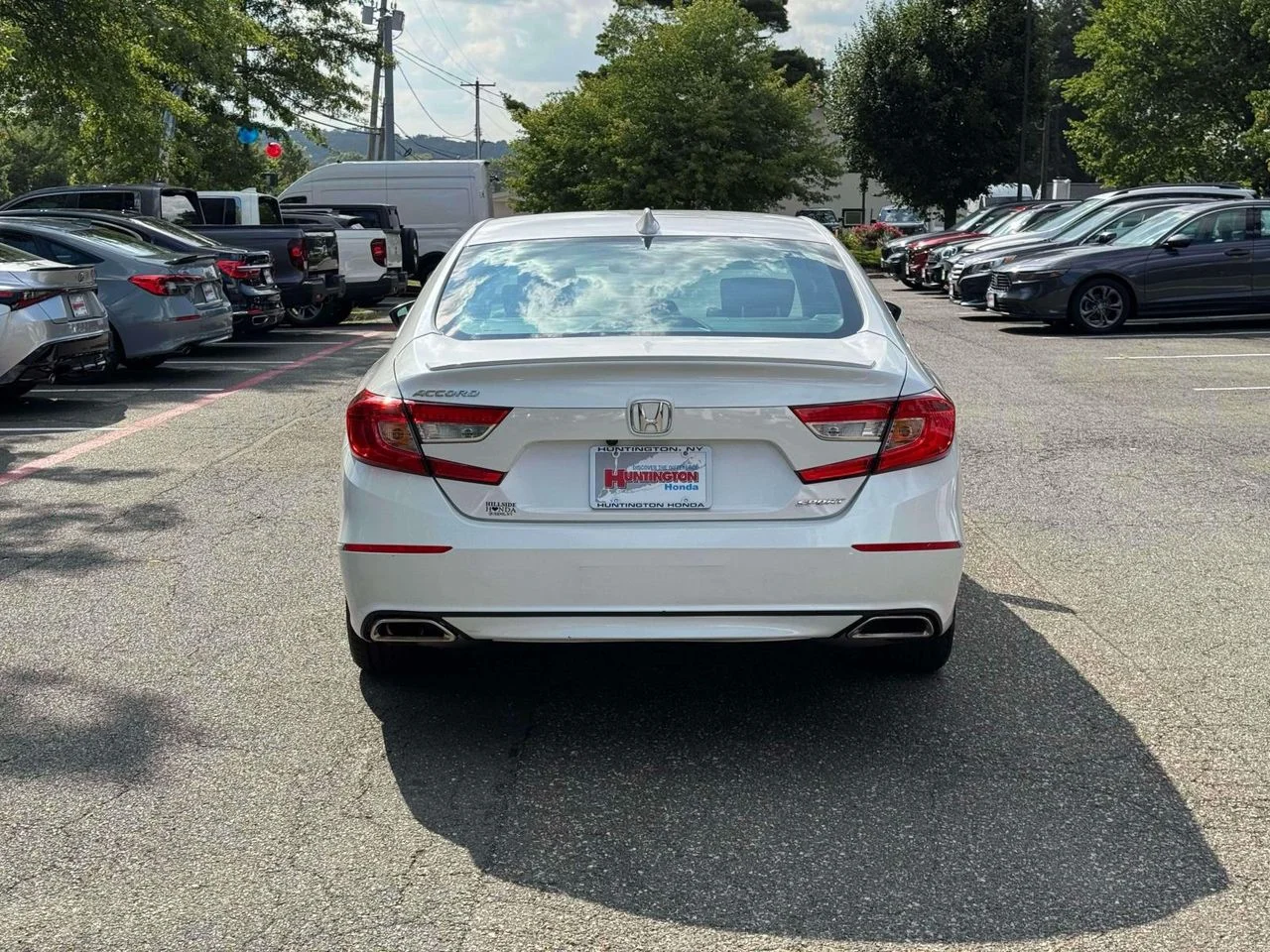 Used 2019 Platinum White Pearl Honda Sport image 6