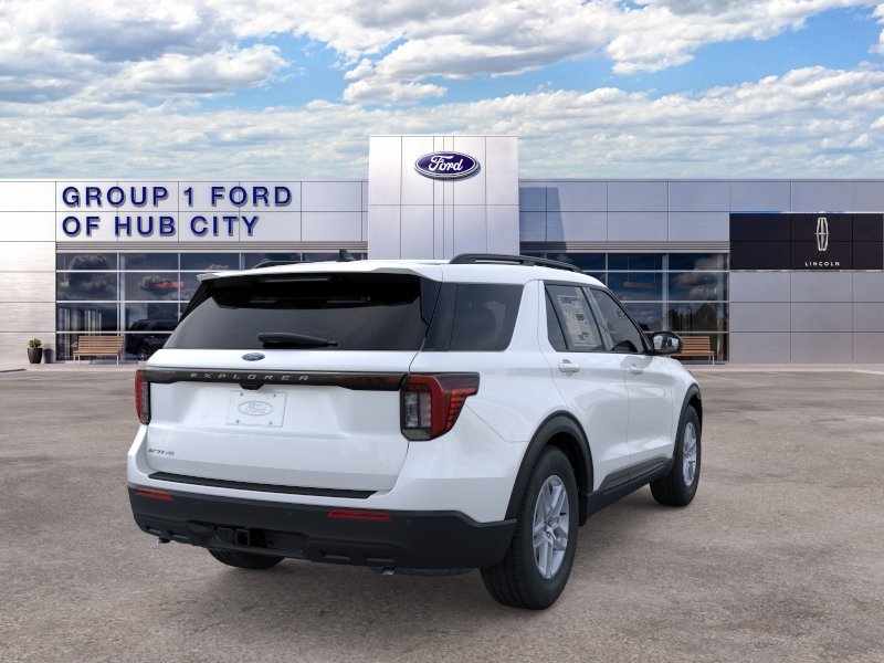 New 2026 Star White Metallic Tri-Coat Ford Active image 8