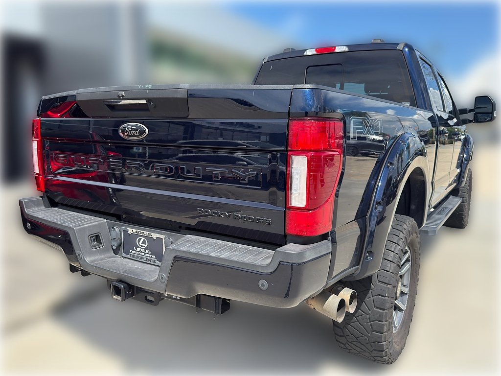 Used 2022 BLUE Ford Lariat image 7