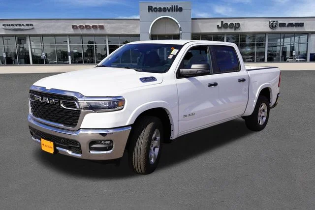 New 2026 Bright White Clear-Coat Exterior Paint RAM Big Horn image 7
