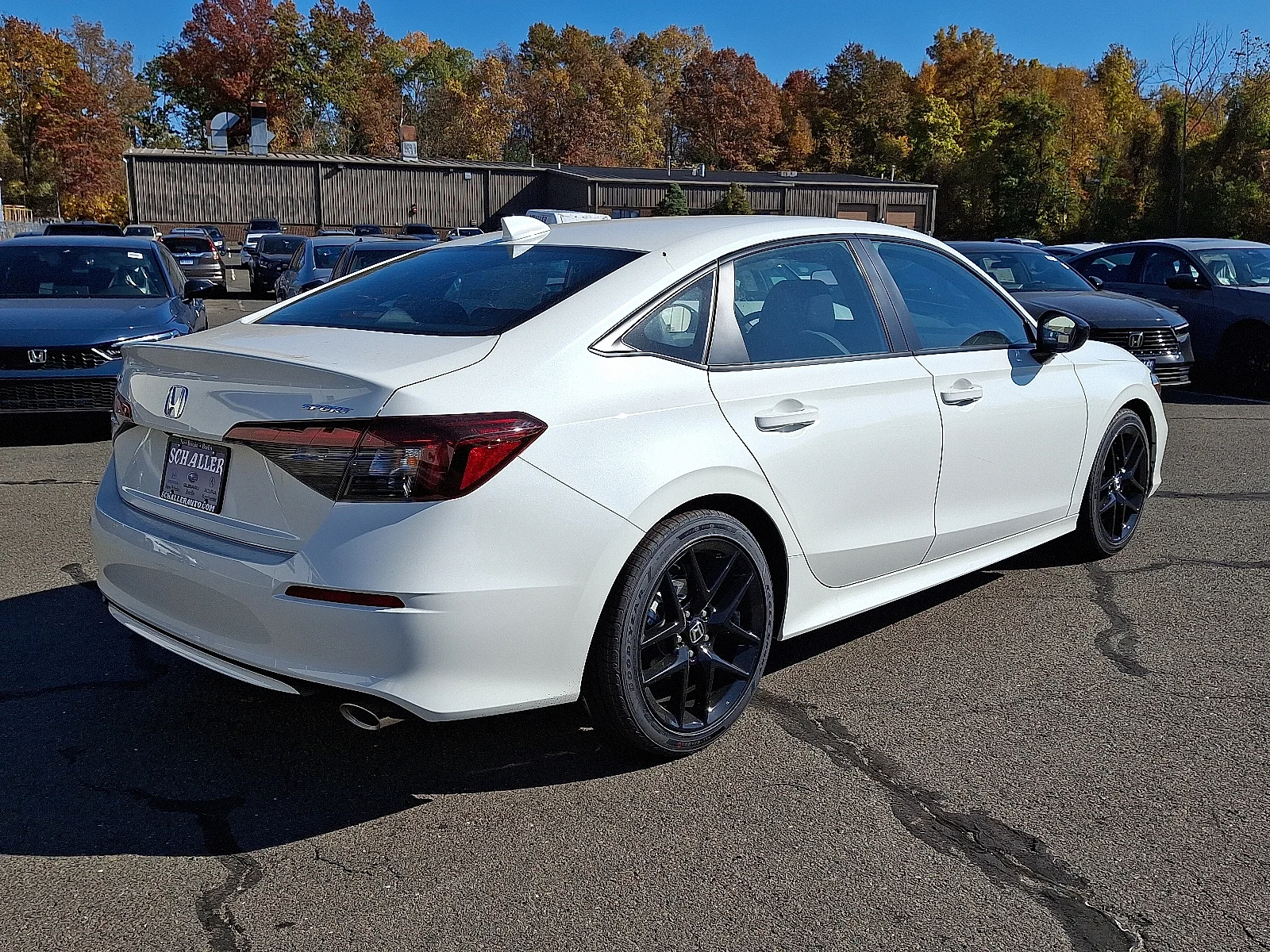 New 2026 Platinum White Pearl Honda Sport image 4