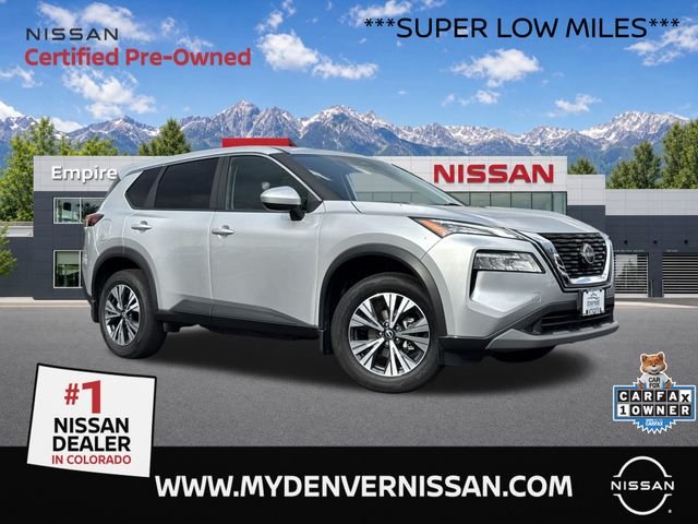 Certified Used 2023 Silver Nissan SV image 1