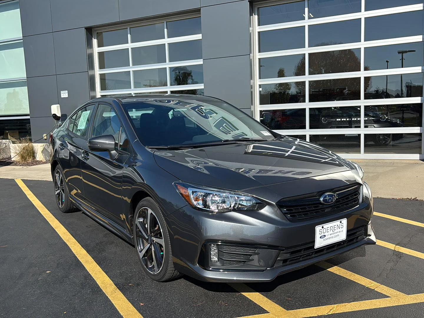 Certified Used 2023 Magnetite Gray Metallic Subaru Sport image 4