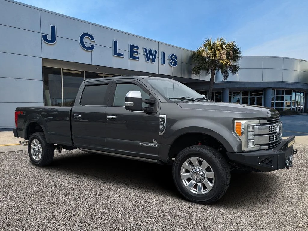Used 2017 Magnetic Metallic Ford Platinum image 1