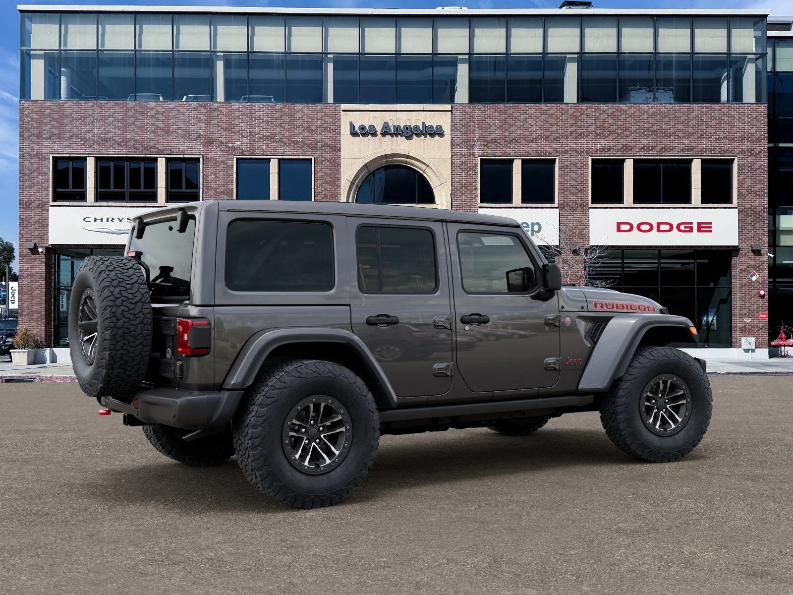 New 2027 Granite Crystal Metallic Clear-Coat Paint Jeep Rubicon image 30