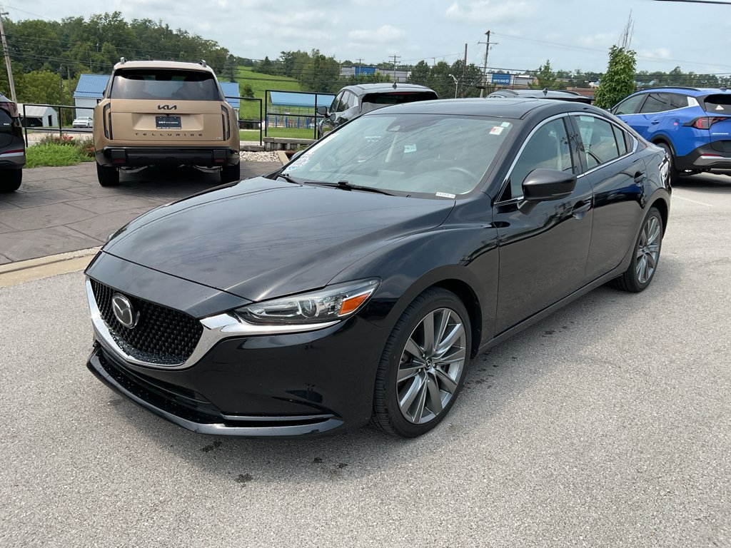 Used 2021 Jet Black Mica Mazda Touring image 4