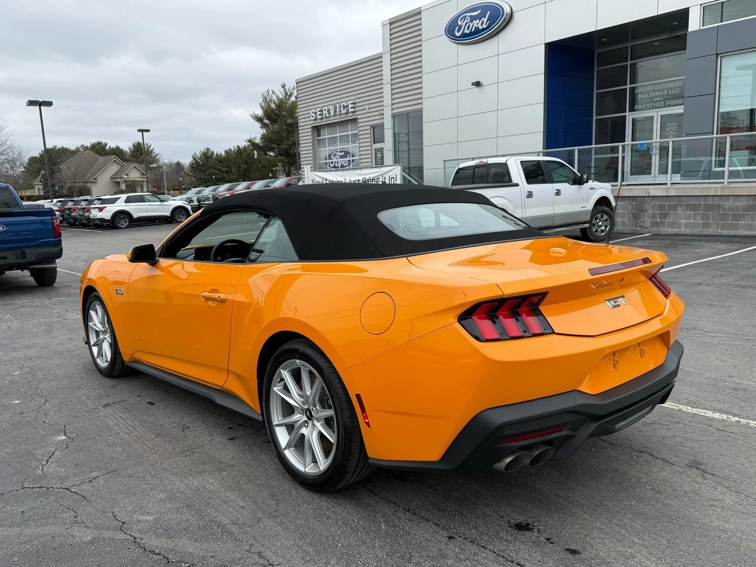 New 2026 Orange Ford GT Premium image 8