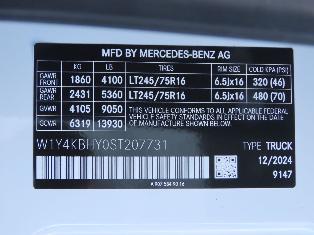 2025 Mercedes-Benz Sprinter Cargo Van Base - Photo 31
