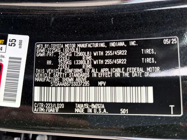 Used 2025 Black Lexus 350 Luxury image 25