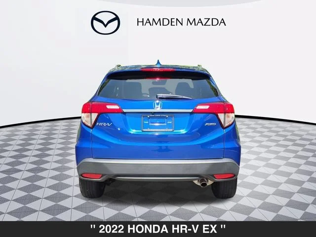 Used 2022 Blue Honda AWD EX image 4
