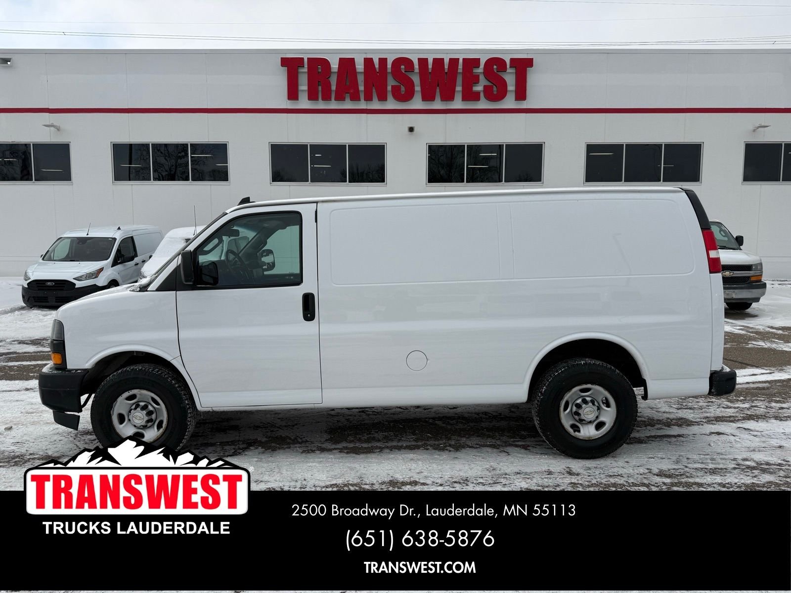 Used 2021 Chevrolet Express Cargo Work Van with VIN 1GCWGAF70M1238804 for sale in Minneapolis, Minnesota