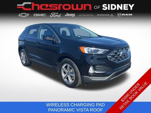 Used 2022 Black Ford SEL image 3
