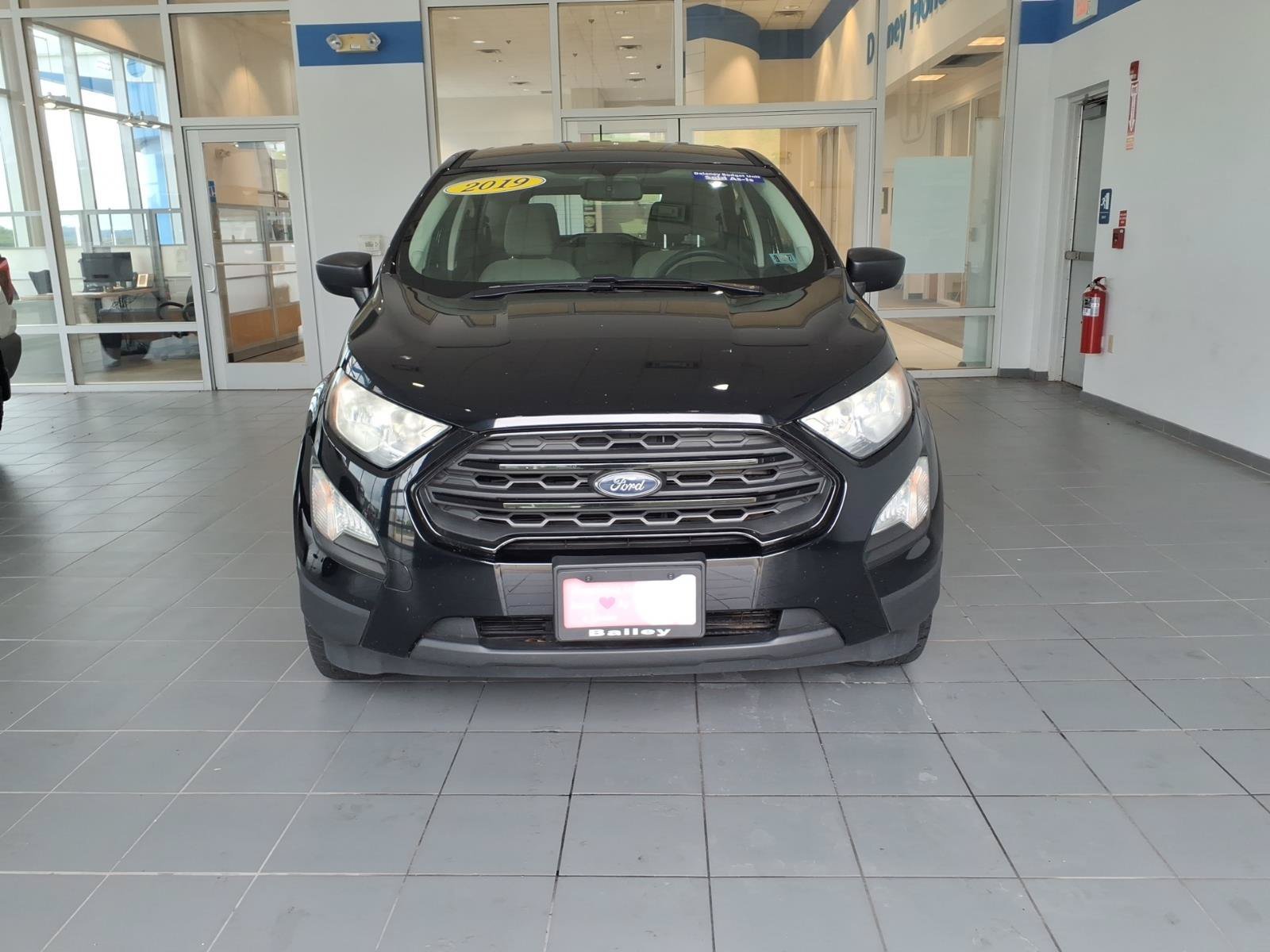 Used 2019 Ford Ecosport S with VIN MAJ6S3FL0KC278606 for sale in Indiana, PA