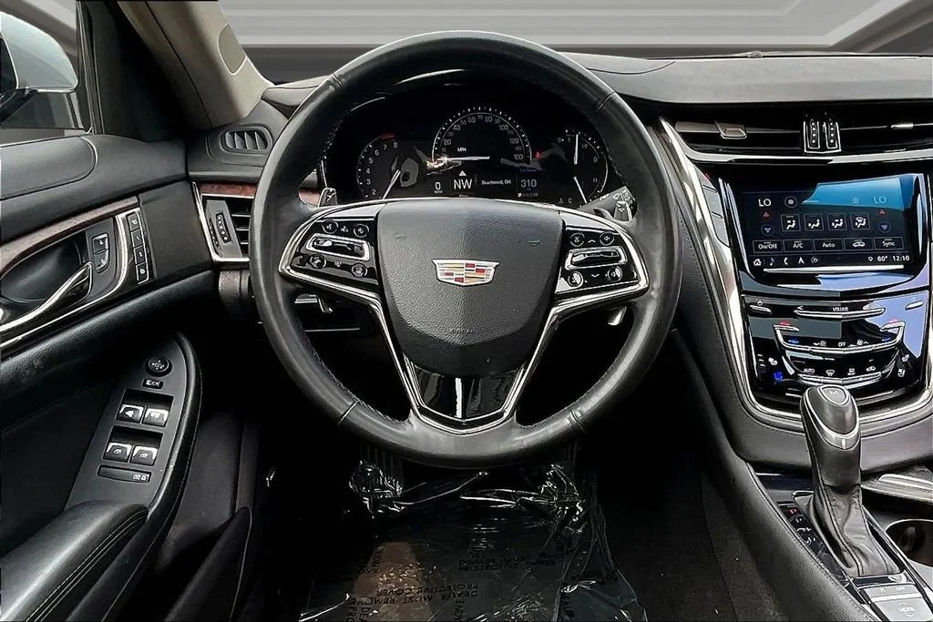 Used 2018 RADIANT SILVER METALLIC Cadillac Luxury AWD image 8