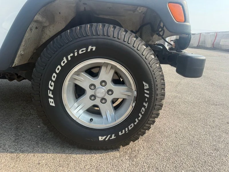 Used 2004 White Jeep Unlimited image 8