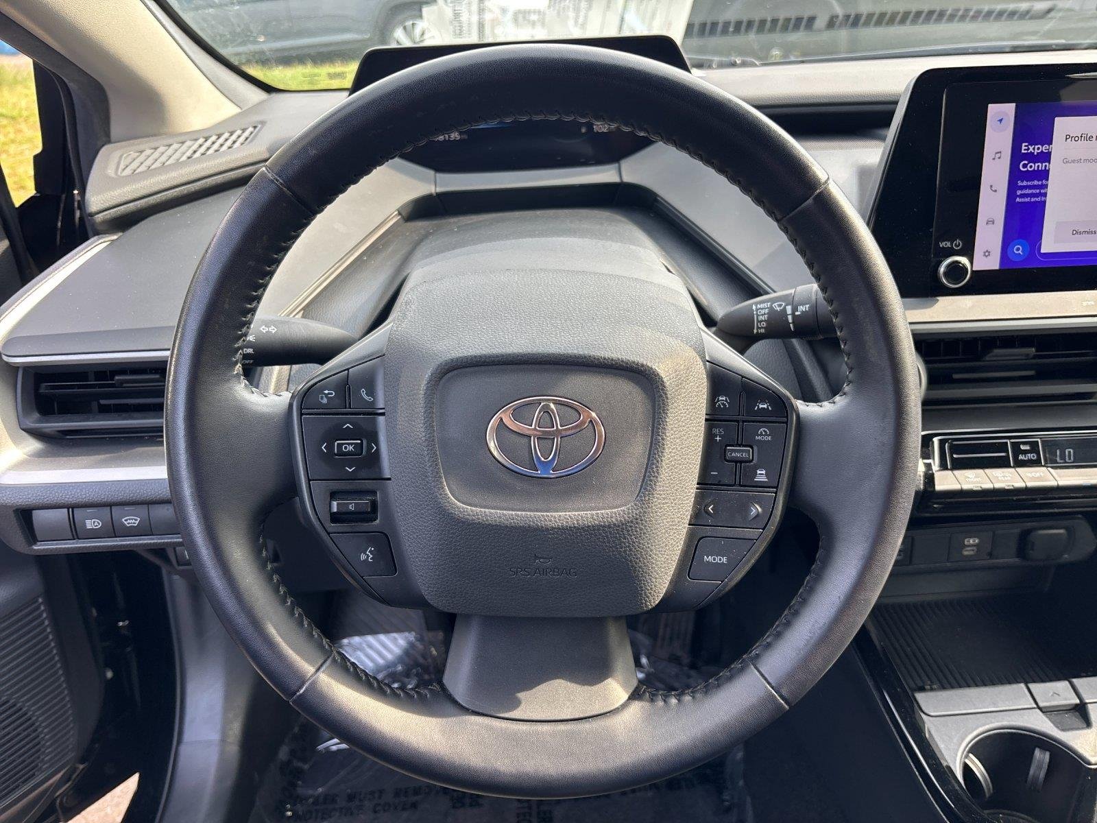 Used 2023 Midnight Black Metallic Toyota LE image 18