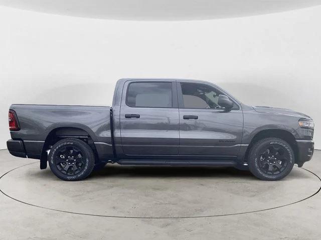 New 2026 Granite Crystal Metallic Clearcoat Ram EXPRESS CREW CAB 4X4 5