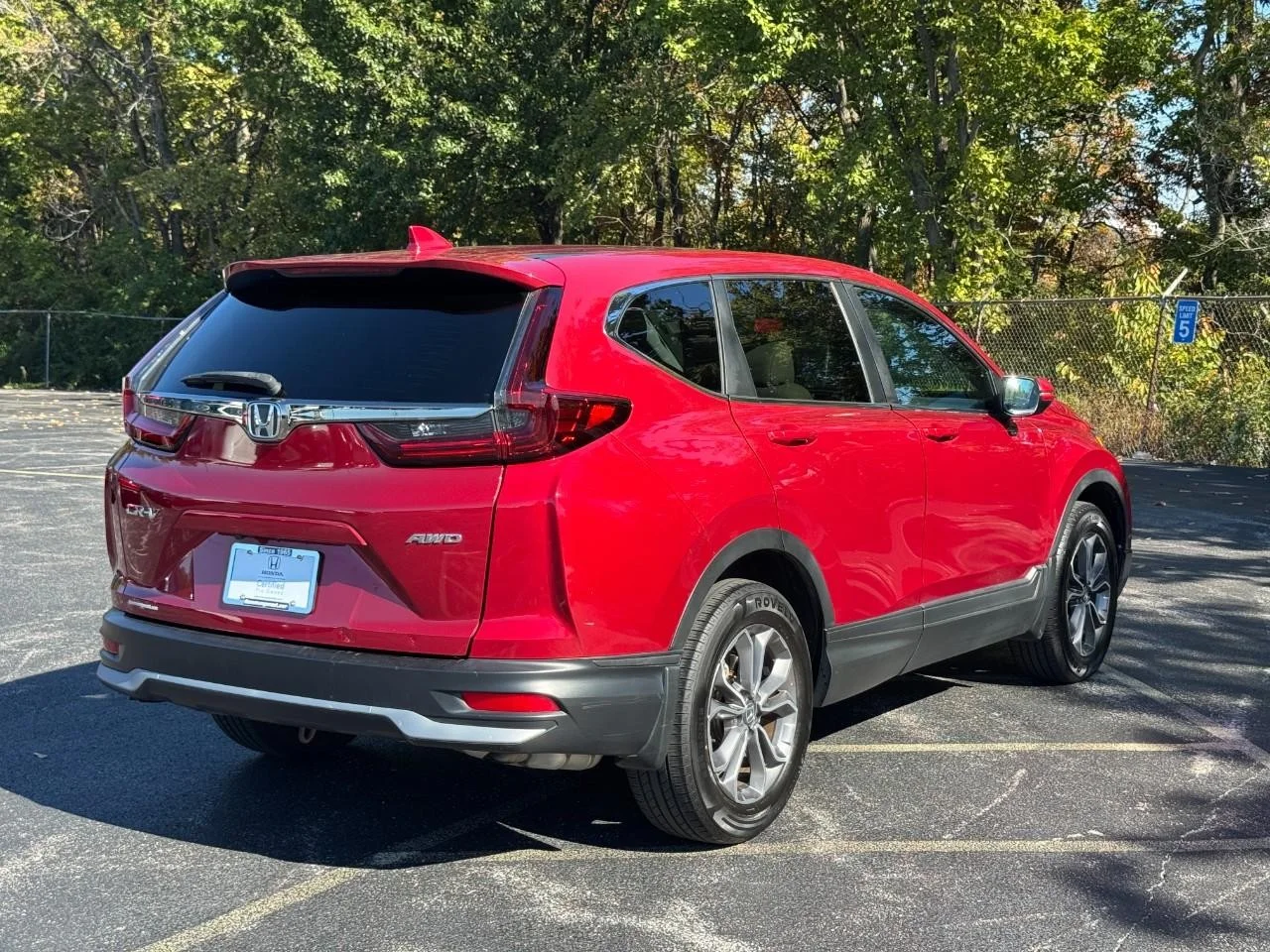 Used 2022 Red Honda EX-L image 4