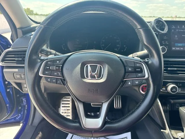 Certified Used 2021 Blue Honda Sport Special Edition image 14