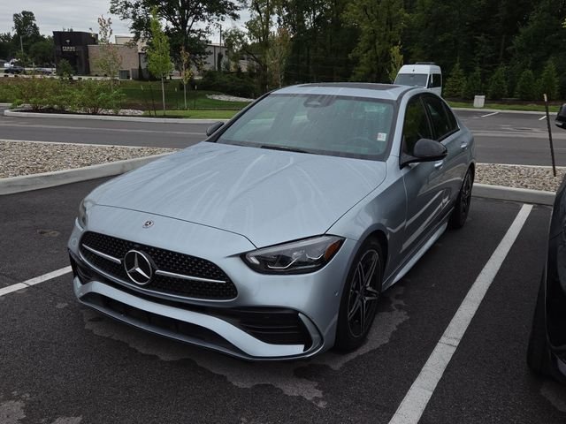 Certified Used 2023 Silver Mercedes-Benz C 300 image 3